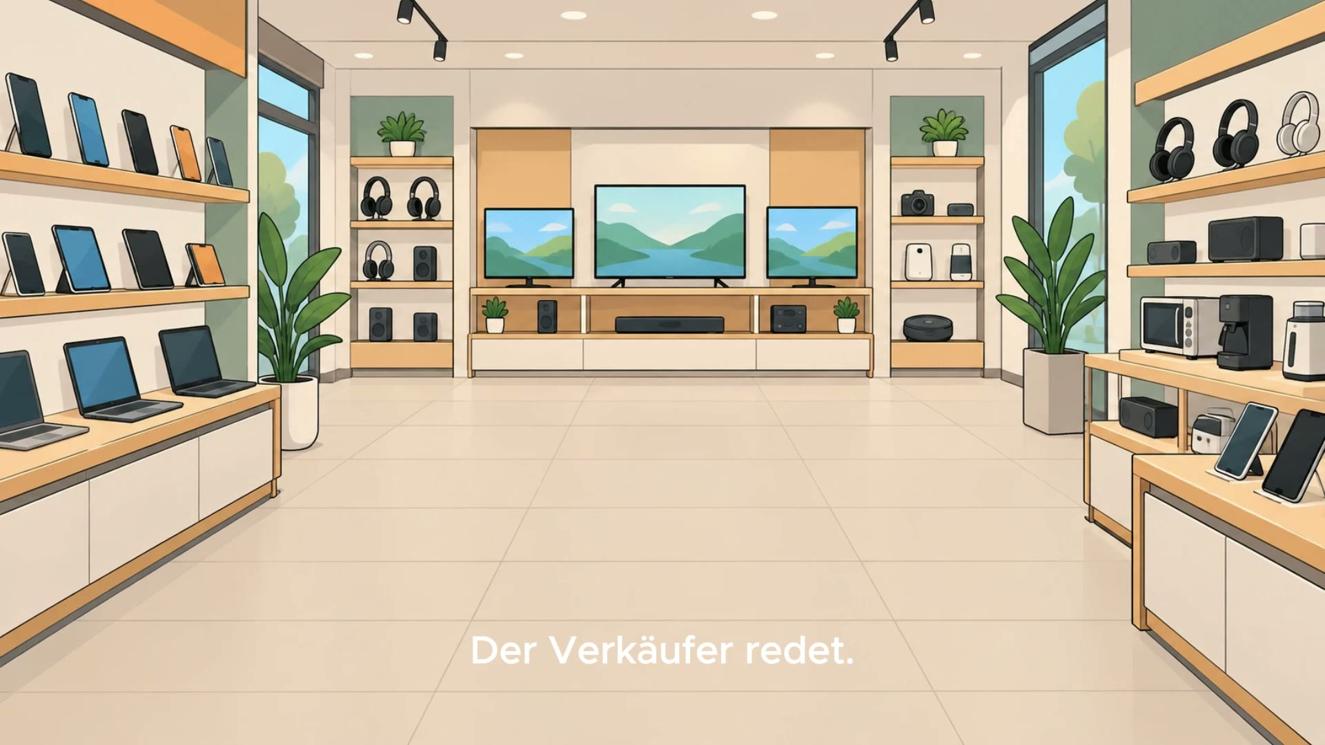 Vorschaubild: Oma Erla erklärt Otto die wichtigsten Geräteeigenschaften.