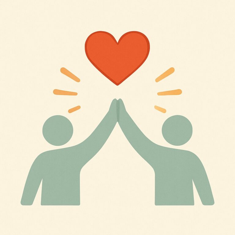 Symbolbild für Vertrauen und gegenseitige Unterstützung